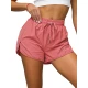 Moteriški sportiniai rausvi šortai Boni