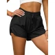 Moteriški sportiniai juodi šortai Boni JS/XY24015S
