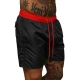Vyriški šortai juodi/raudoni Renald