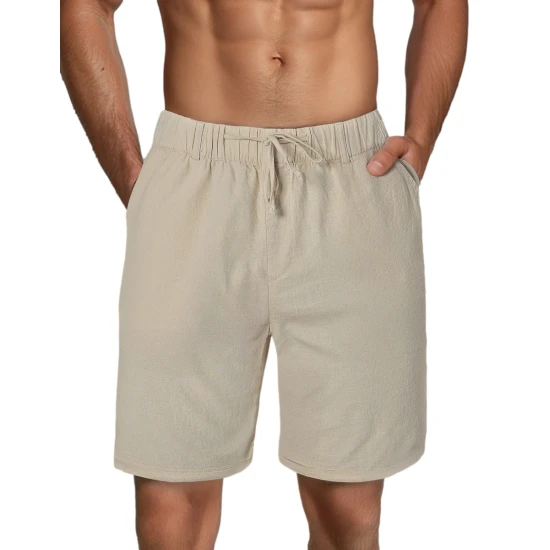 Vyriški rusvos spalvos šortai Akel TMK/DC809/5