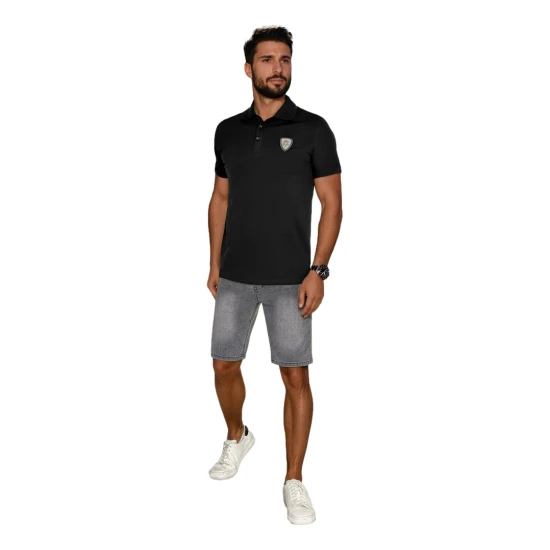 Vyriški pilki džinsiniai šortai Jack SX2491