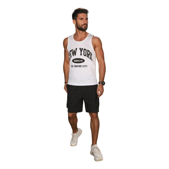 Vyriški juodos spalvos šortai Stone SX2503