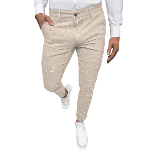 Vyriškos rusvos kelnės Alton DJ/5505