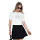 Moteriški balti marškinėliai Lyse