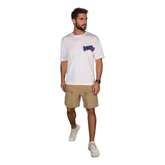 Vyriški balti marškinėliai Woops RX5644