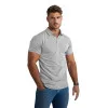 Vyriški šviesiai pilki polo marškinėliai Casual JS/8T80/2