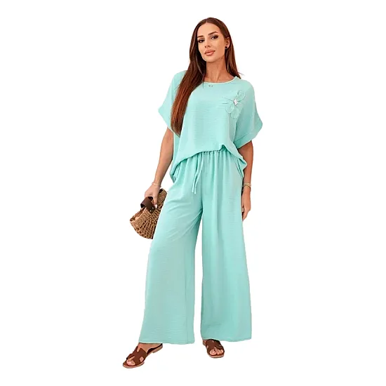 Women's mint set Loren 31919