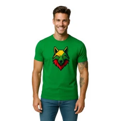 Vyriški žali marškinėliai Vilkas