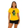 Women's yellow T-shirt Bear PK4023