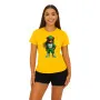 Women's yellow T-shirt Bear