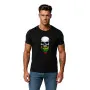 Men's black shirt Skull and Beard