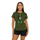 Moteriški chaki marškinėliai Meškutė PK4023