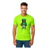 Men's neon green Bear Ball Sweatshirt PK4019