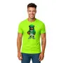 Men's neon green Bear Ball Sweatshirt