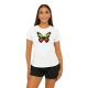 Moteriški balti marškinėliai Drugelis PK4025