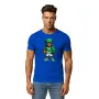 Men's blue Bear shirt with ball-sweatshirt