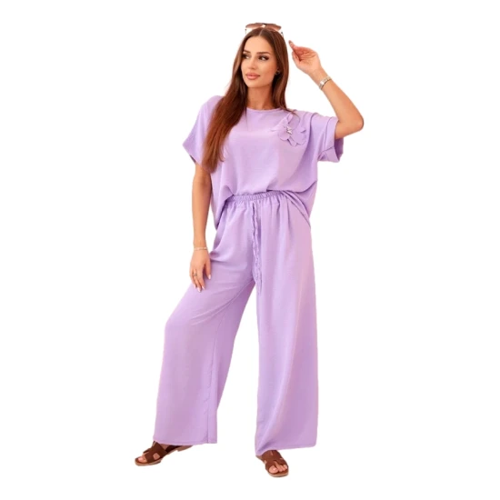 Moteriškas šviesiai violetinis komplektas Loren 31920