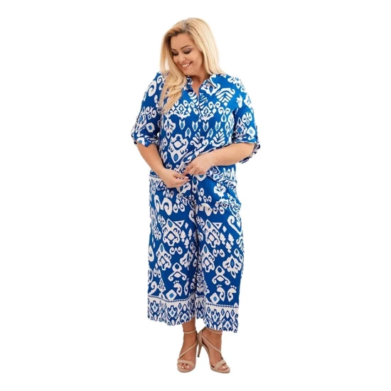 Moteriškas mėlynos spalvos komplektas Anda 33268