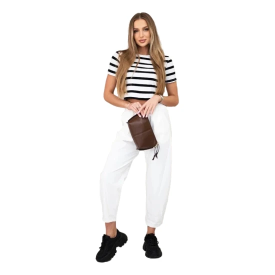 Moteriškos baltos kelnės Punto 30997