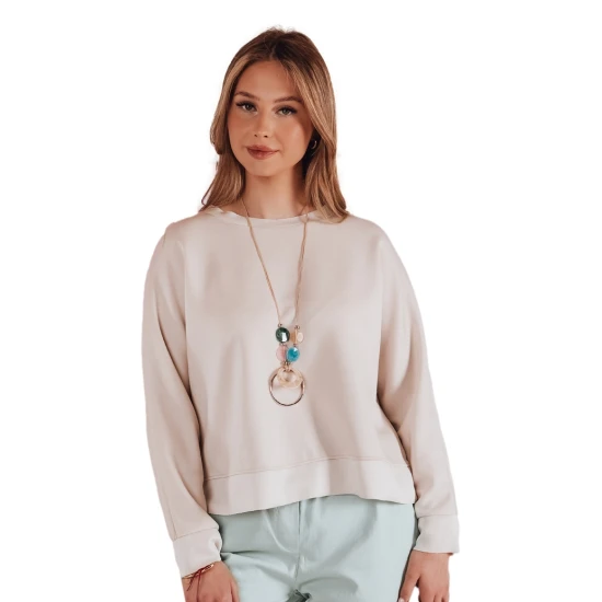 Moteriška šviesiai rusva palaidinė su pakabuku Nubiss RY2797