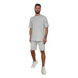 Vyriškas pilkas sportinis komplektas Track