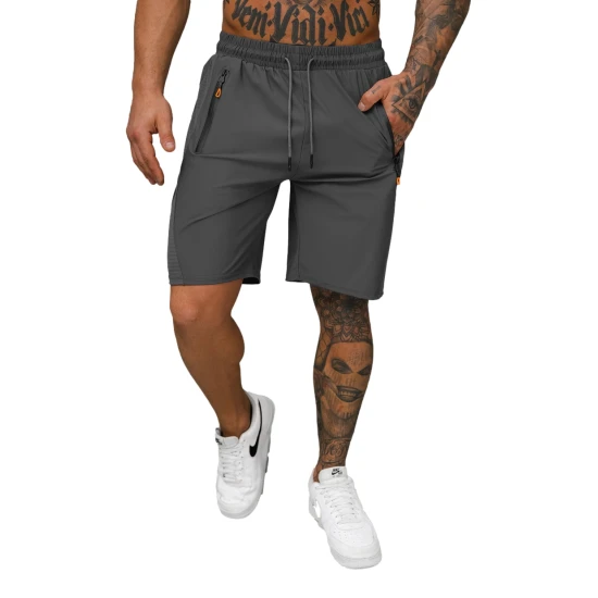 Vyriški pilki sportiniai šortai Angus JS/12K1803/5