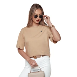 Moteriški rusvi marškinėliai Mila