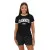 Women's black Cannes T-shirt