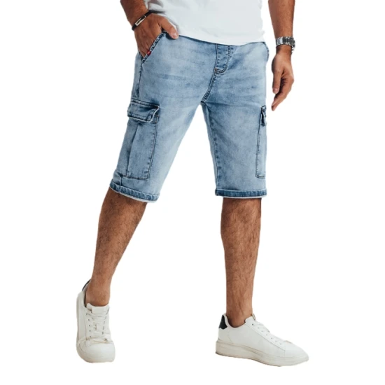 Vyriški mėlyni džinsiniai šortai Efect SX2553