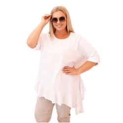 Moteriška balta palaidinė Berin