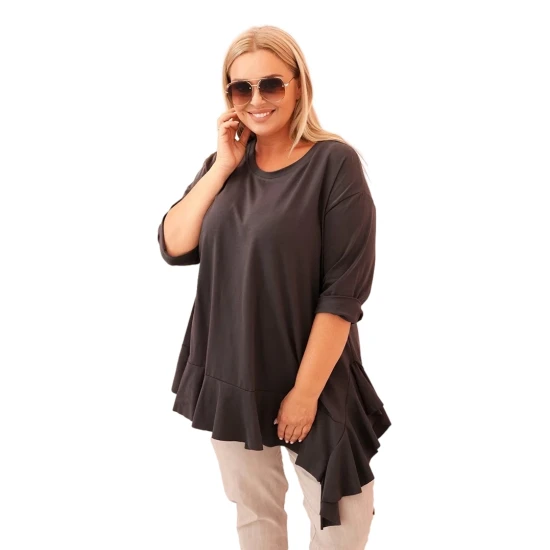 Moteriška tamsiai pilka palaidinė Berin Palaidinės ir marškiniai