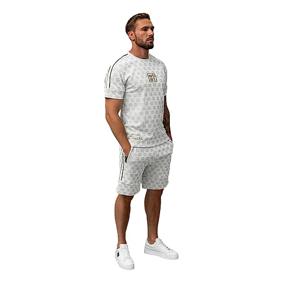 Men's light grey set What Men's suits