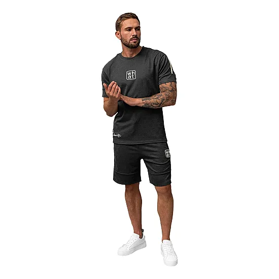 Men's dark grey set What Sports suits