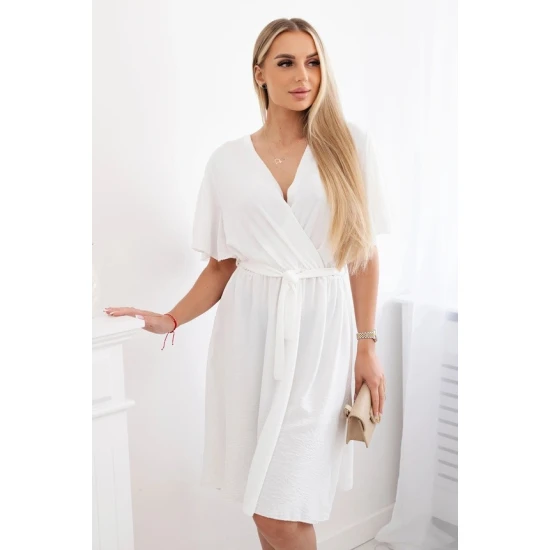 Moteriška balta suknelė Orbit Ilgos suknelės