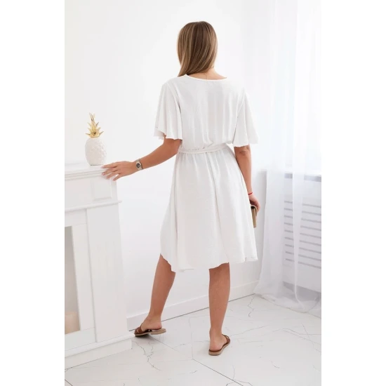 Moteriška balta suknelė Orbit Ilgos suknelės