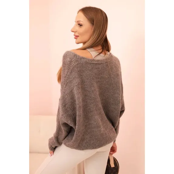 Women's grey sweater Karil Women's sweaters