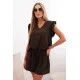 Women's dark brown set Adelain Women's suits