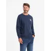 Granatowy sweter męski Solan Swetry bez kaptura