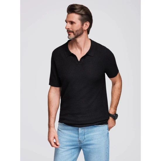 Vyriški juodi polo marškinėliai Austen POLO marškinėliai