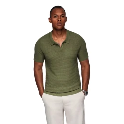 Vyriški chaki polo marškinėliai Austen