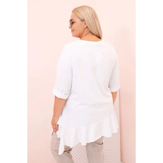 Moteriška balta palaidinė Margo PLIUS dydis moterims