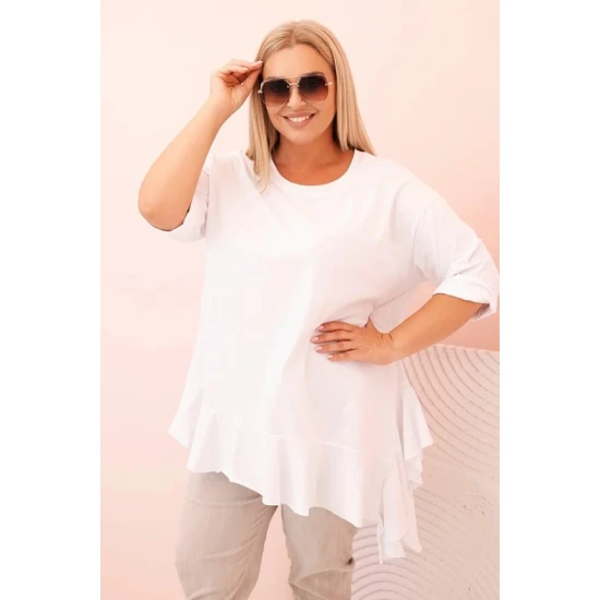 Moteriška balta palaidinė Margo PLIUS dydis moterims