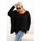 Moteriškas juodas megztinis Lori Moteriški megztiniai