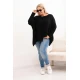 Moteriškas juodas megztinis Lori Moteriški megztiniai