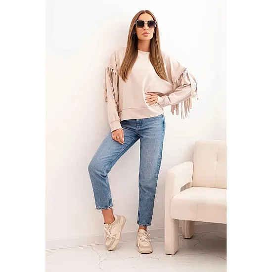 Women's light brown jumper Melinda Hoodless jumpers