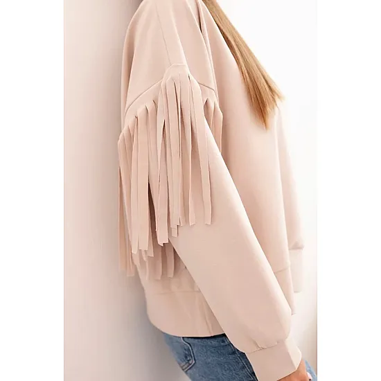 Women's light brown jumper Melinda Hoodless jumpers