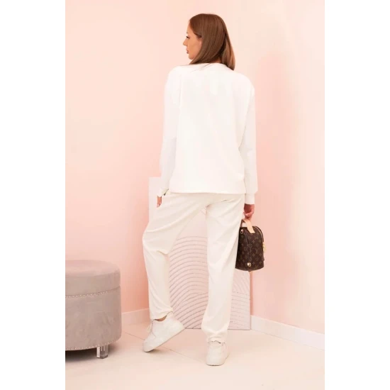 Moteriškas baltas komplektas Naomi Moteriški komplektai