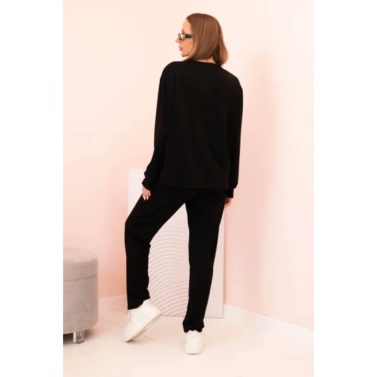 Moteriškas juodas komplektas Naomi Moteriški komplektai