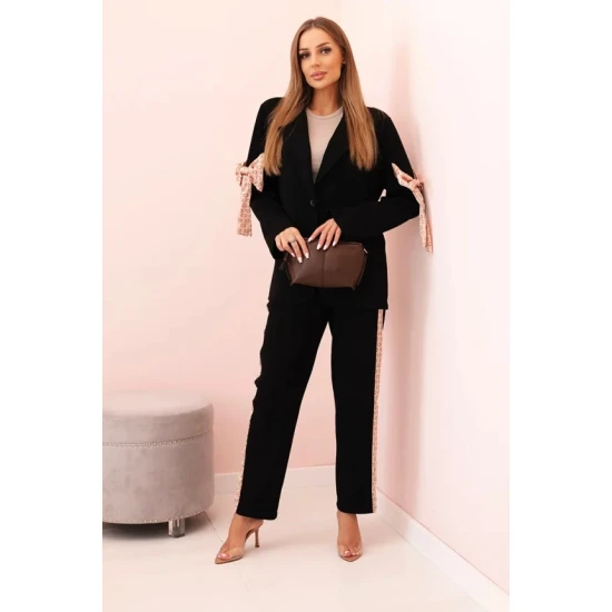 Moteriškas juodas komplektas Rene Moteriški komplektai
