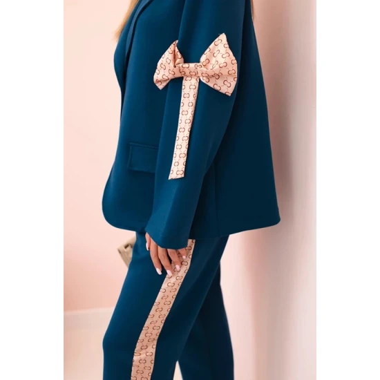 Moteriškas mėlynas komplektas Rene Moteriški komplektai